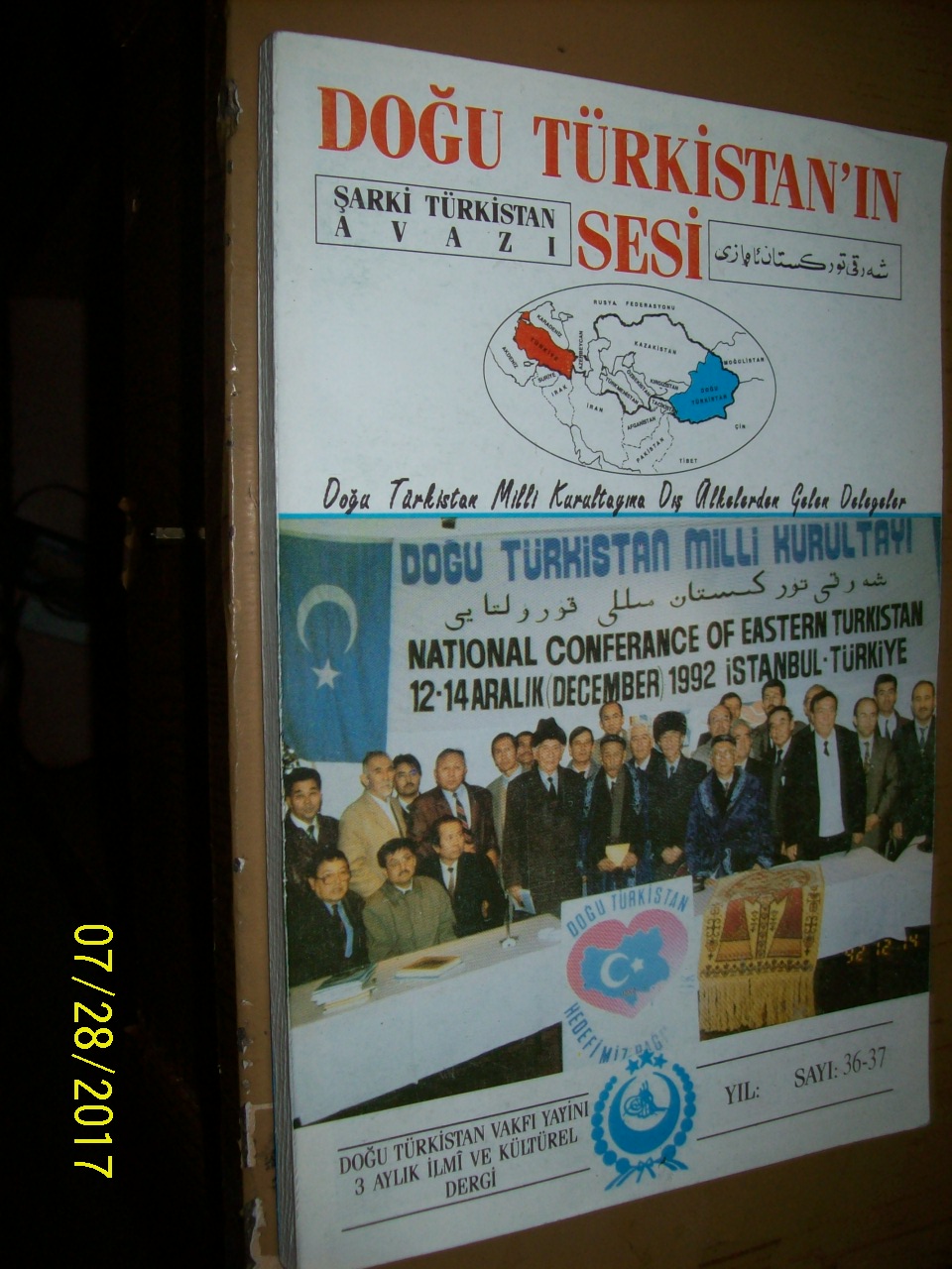 Doğu Türkistan'ın Sesi Dergisi - Sayı: 36-37 1993
