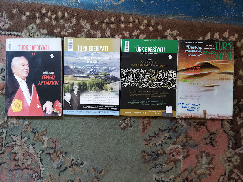 Türk Edebiyatı Dergileri - Dört adet farklı sayısı
