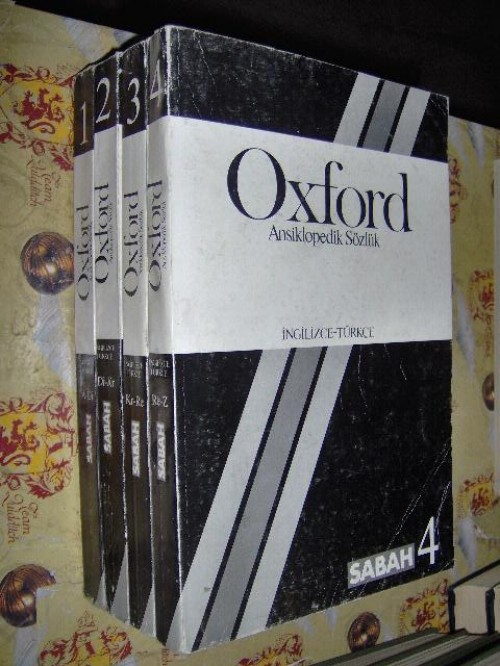 OXFORD ANSİKLOPEDİK SÖZLÜK   4 CİLT TAM TAKIM 
